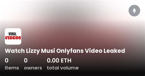 Lizzy Musi Onlyfans Video Leaked On Twitter